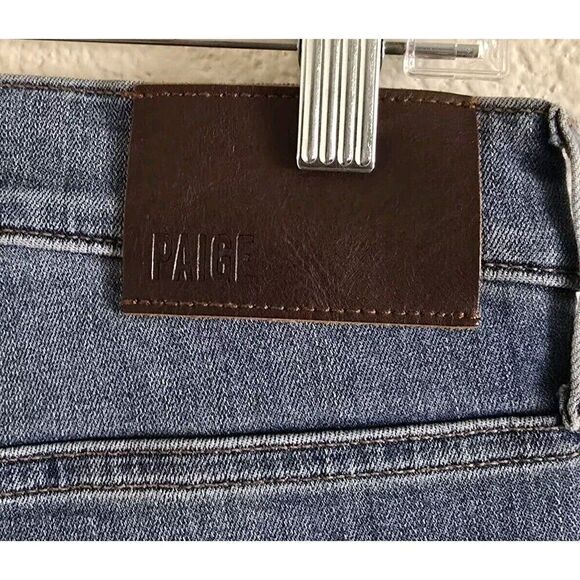 Paige Lennox Transcend Slim Fit Jeans Canos Wash Denim Men's Size 30 X 29 - Picture 8 of 10